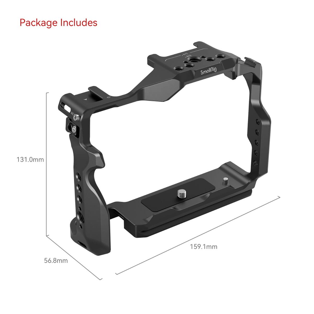 Package Includes

Smalling

131.0mm

159.1mm

56.8mm