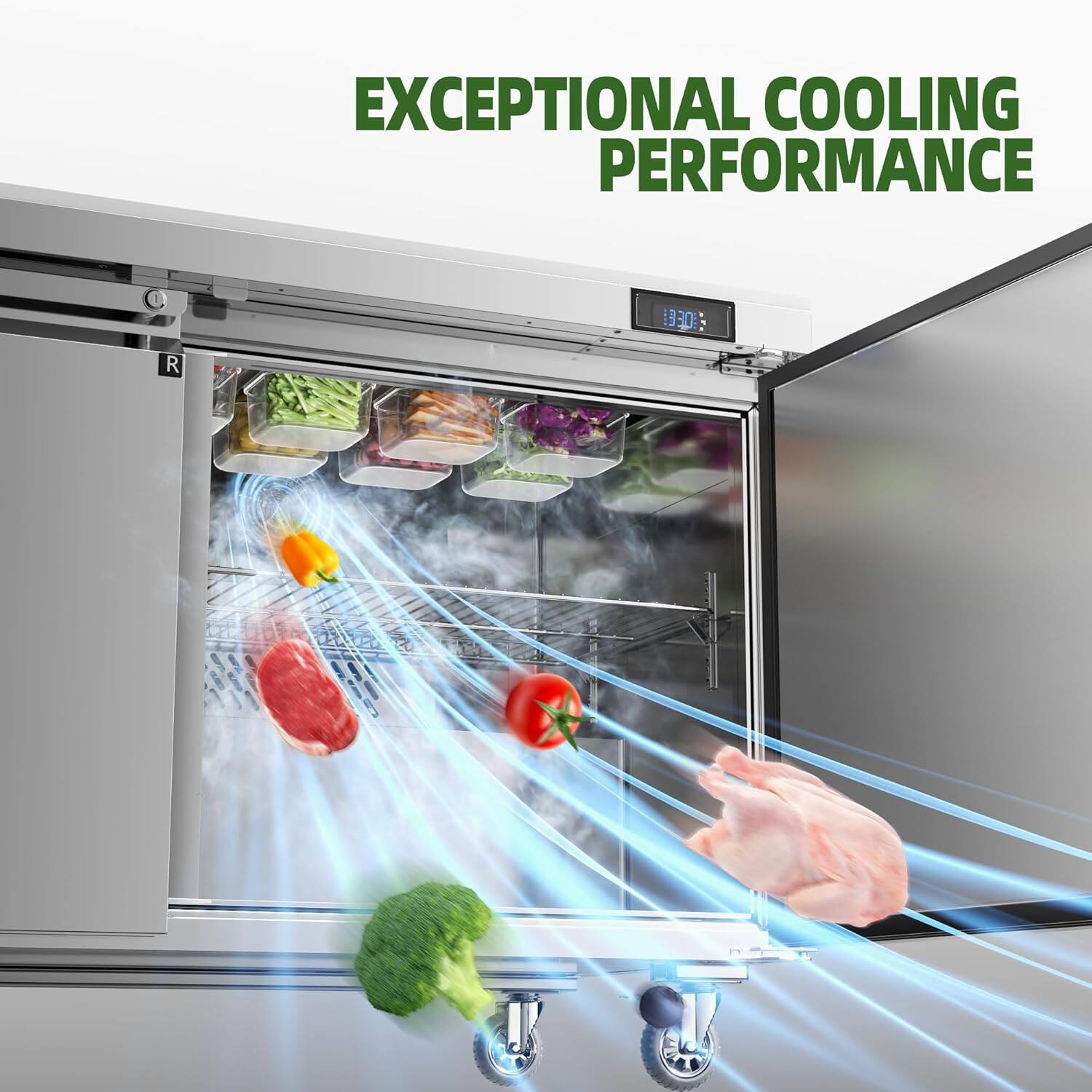 EXCEPTIONAL COOLING PERFORMANCE