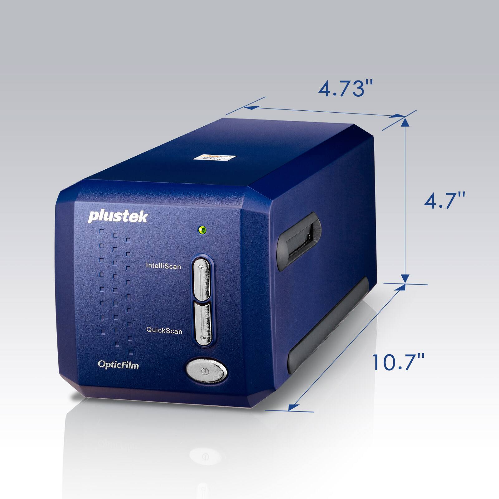 Plustek OpticFilm 8100 35mm Negative Film/Slide Scanner with 7200