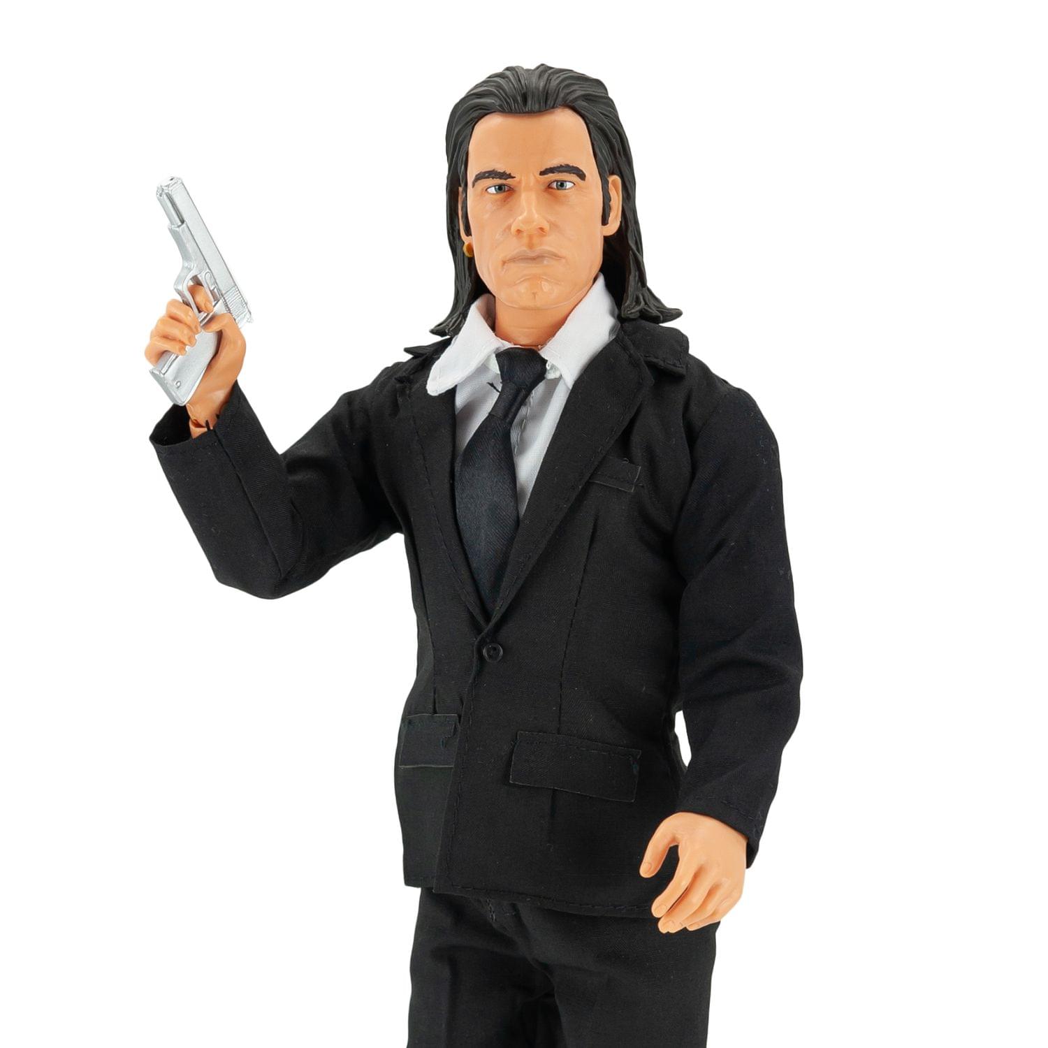 Alt View 10. Beeline Creative - Pulp Fiction Vincent Vega Talking Figure | Pulp Fiction Action Figure | 13" Tall - Black.