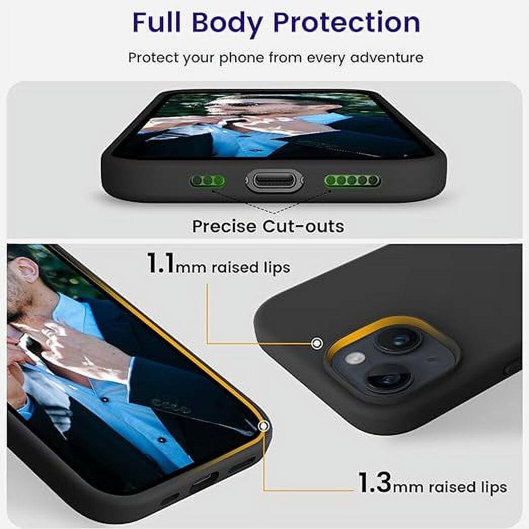 Full Body Protection, Protect your phone from every adventure, Precise Cut-outs, 1.1mm raised lips, 1.3mm raised lips