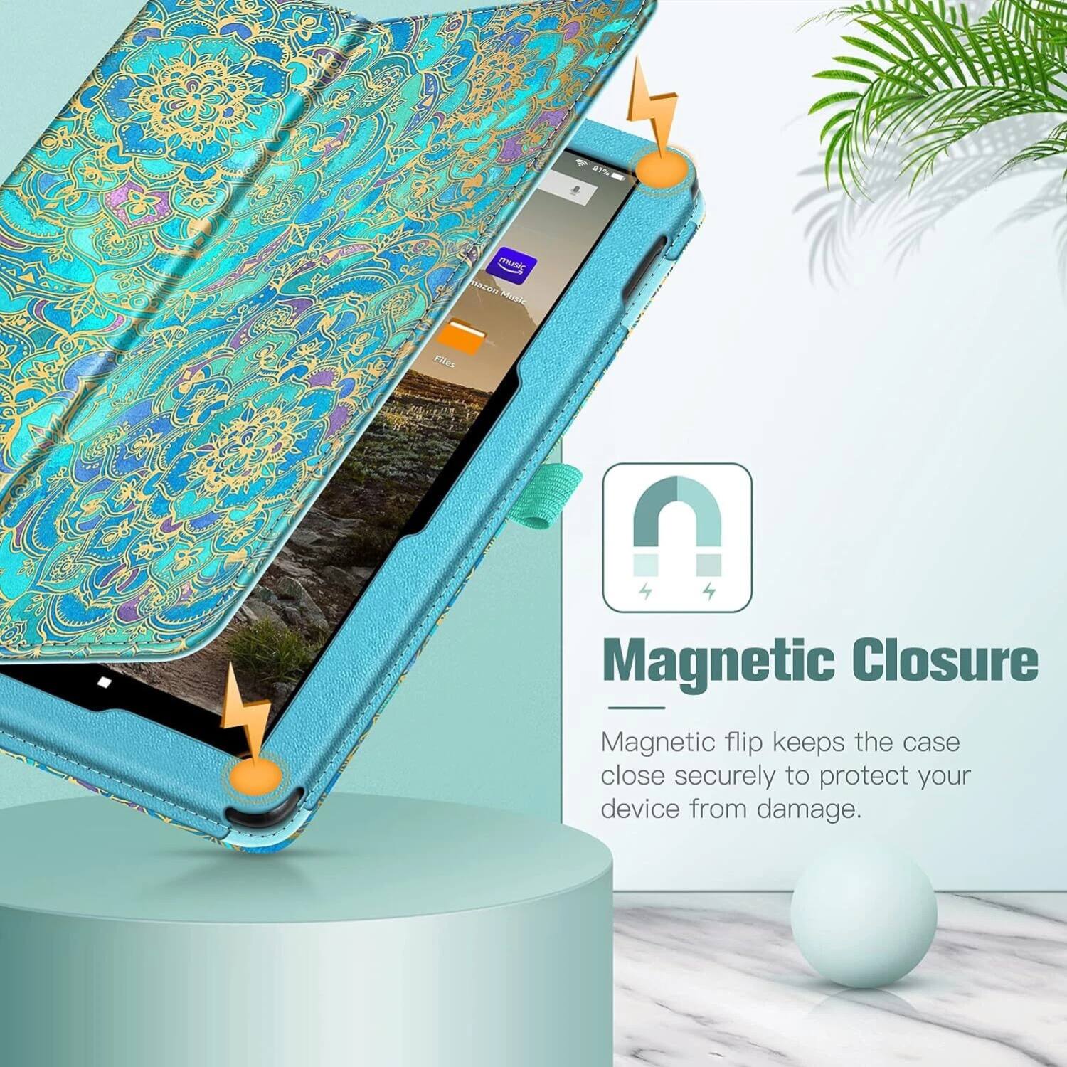 21% PILNC rn MINAL File?  
Magnetic Closure  
Magnetic flip keeps the case close securely to protect your device from damage.