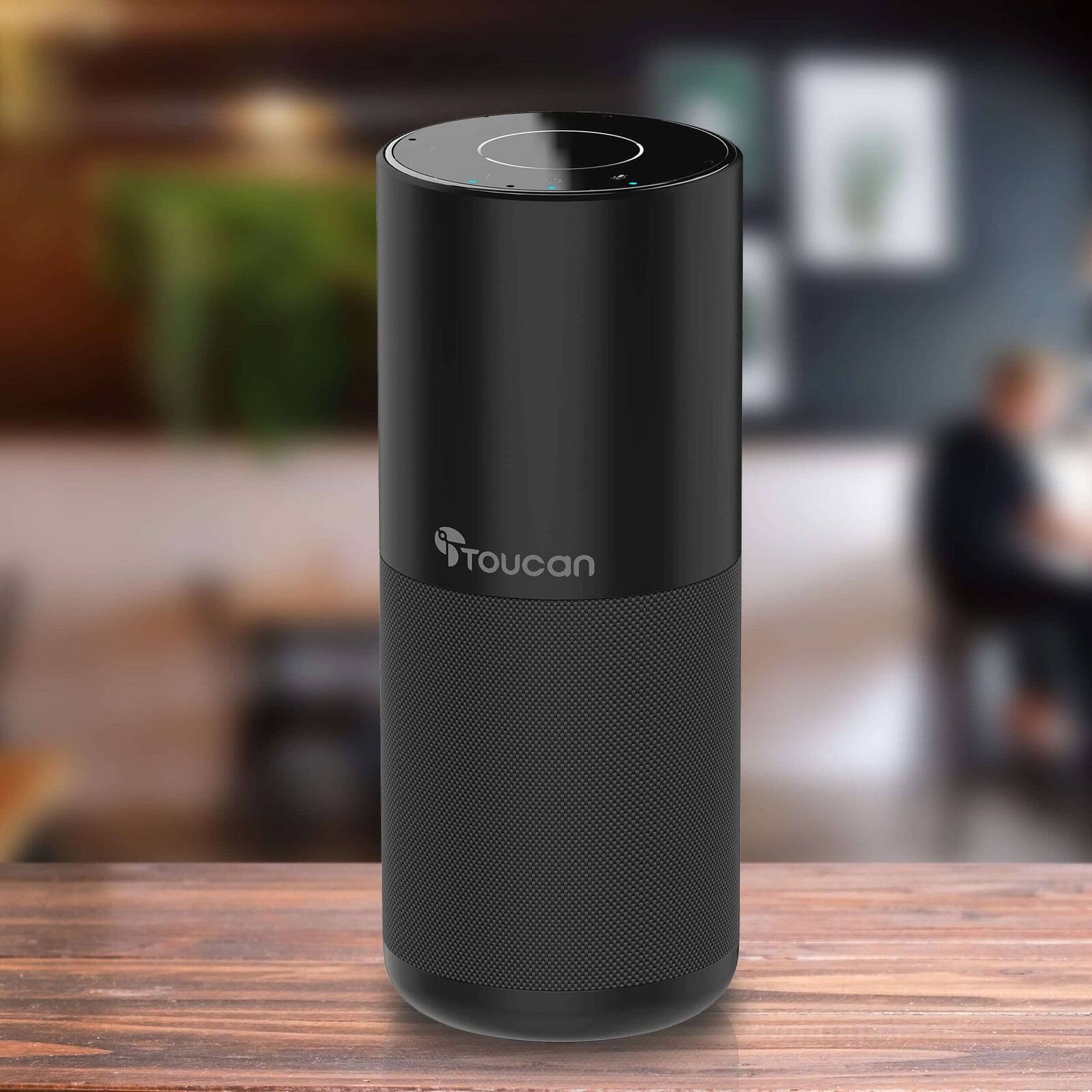 Alt View 9. Toucan - Conference Speaker – Bluetooth Speakerphone with Microphones, Plug & Play - Black.
