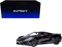 2020 Chevrolet Corvette C8 Stingray 1/18 Model Car by Autoart - Black