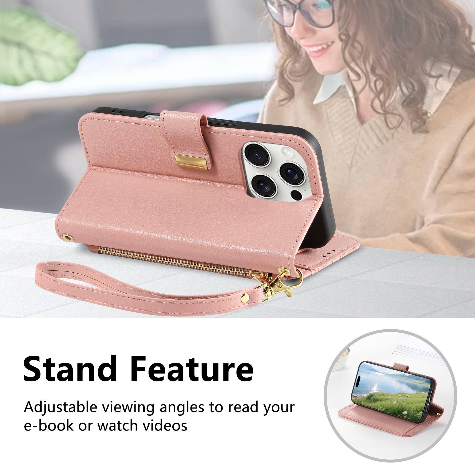 Stand Feature

Adjustable viewing angles to read your e-book or watch videos