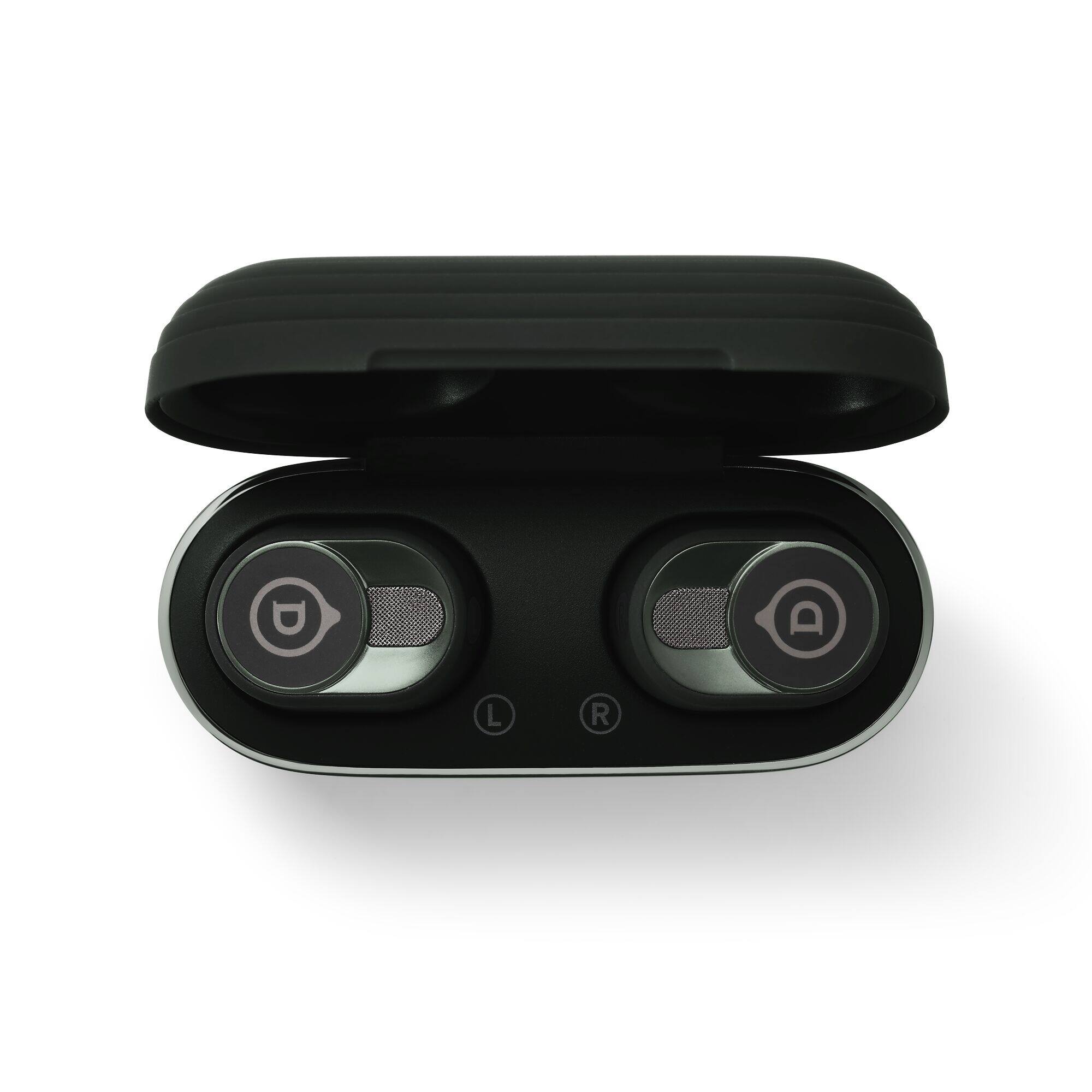 Left. Devialet Gemini - II Wireless In-Ear Bluetooth Earbuds - Deep Forest.