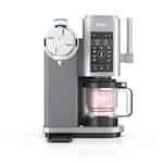 Ninja - CREAMi Scoop & Swirl Ice Cream & Soft Serve Maker, 13 One-Touch Programs, Fruit whip, Frozen custard, Gelato - Silver