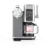 Ninja - CREAMi Scoop & Swirl Ice Cream & Soft Serve Maker, 13 One-Touch Programs, Fruit whip, Frozen custard, Gelato - Silver