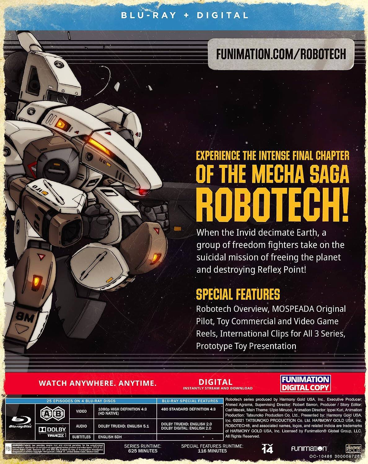 Alt View 1. RoboTech: Part 3: The New Generation   - BLU-RAY.