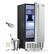 Front. Coolski - Coolski 15 in. 100lbs/24H Commercial Nugget Ice Maker in Black, Bulit-in/Freestanding, Auto-Cleaning - Stainless steel.