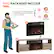 TWO PACKAGES INCLUDE
This product will be delivered in 2 separate boxes and arrive a day or two apart
1. TV Stand
2. Fireplace
