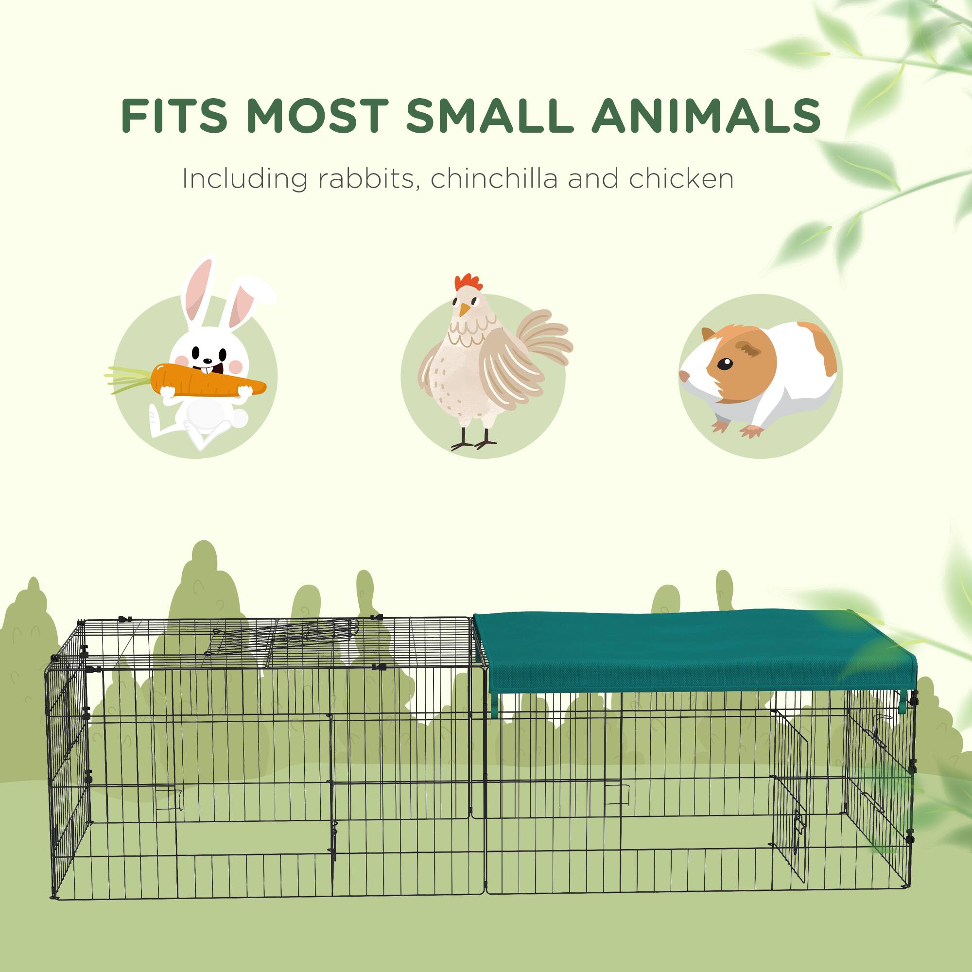 FITS MOST SMALL ANIMALS  
Including rabbits, chinchilla and chicken