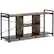 Alt View 1. Costway - 3-tier TV Stand for 55" TVs with 4 Open Shelves Heavy-duty Metal Frame for Bedroom - Brown.