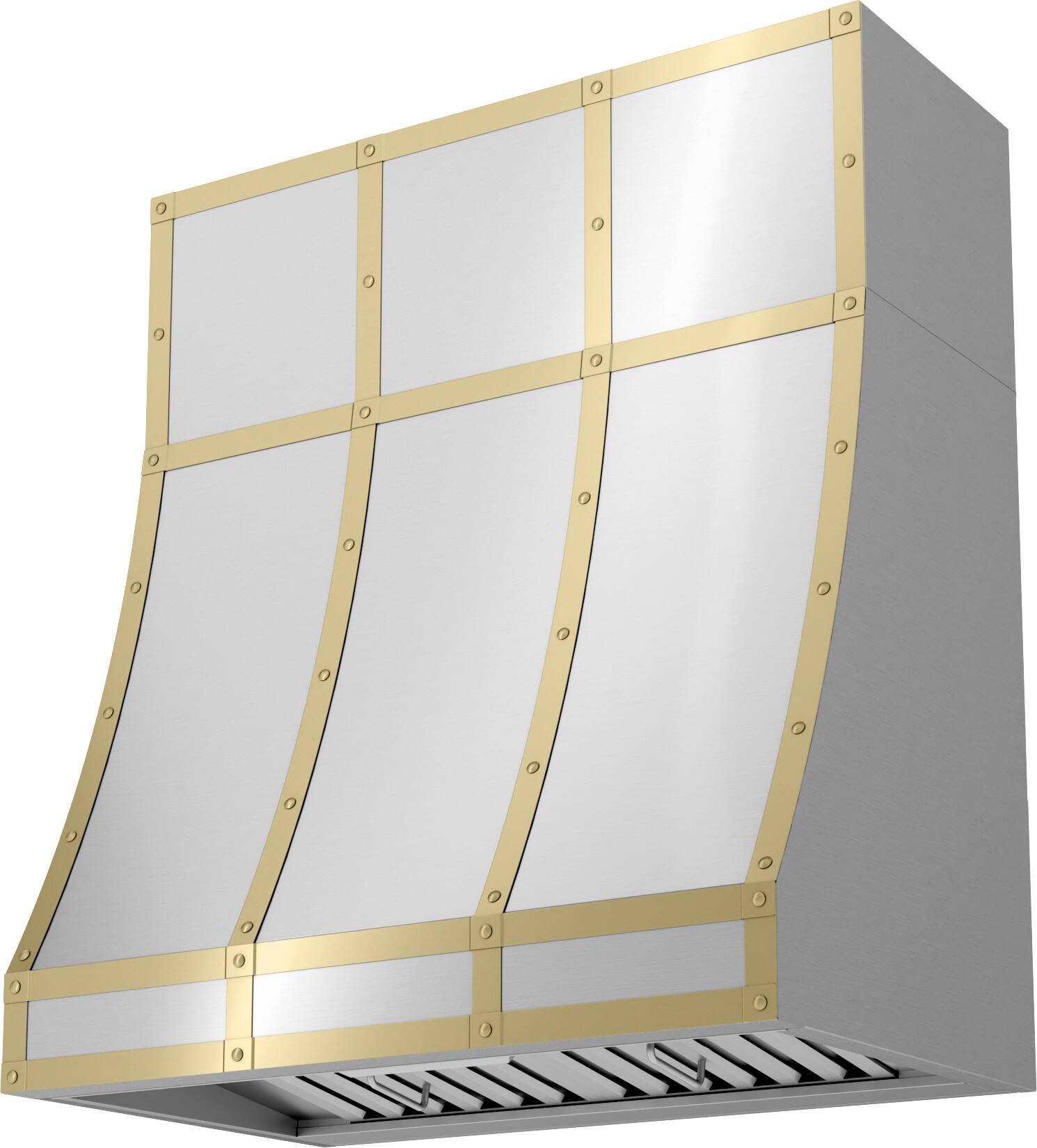 Angle. Zephyr - Banding Kit for DC13612AS - Satin Gold.