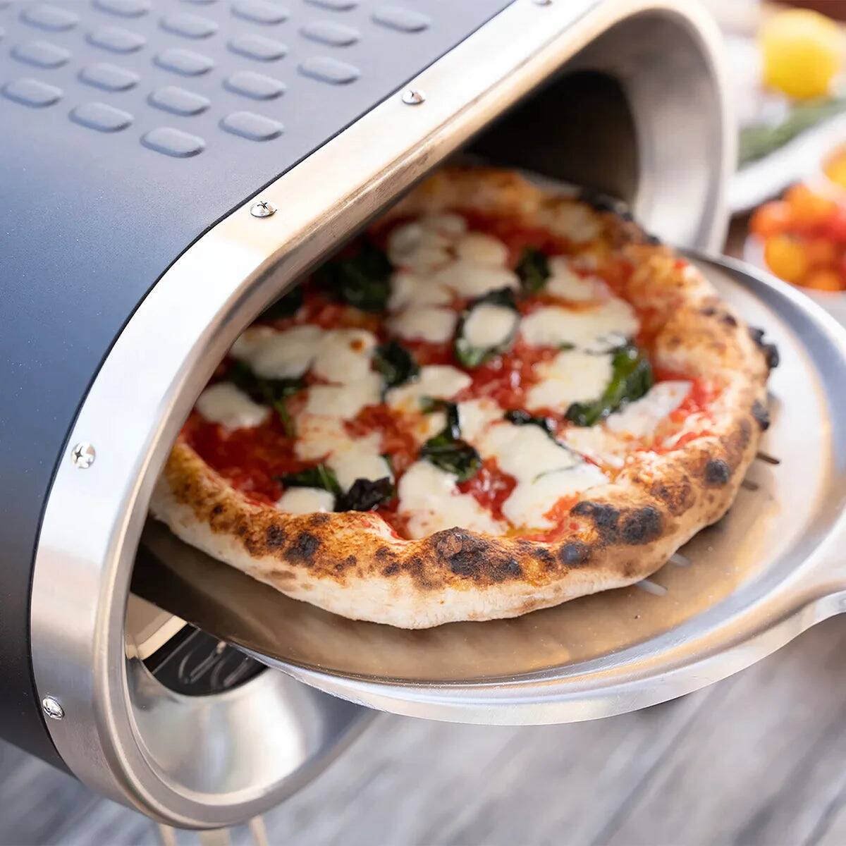 Alt View 1. Revolve - Revolve Gas-Fired Outdoor Pizza Oven - Black.