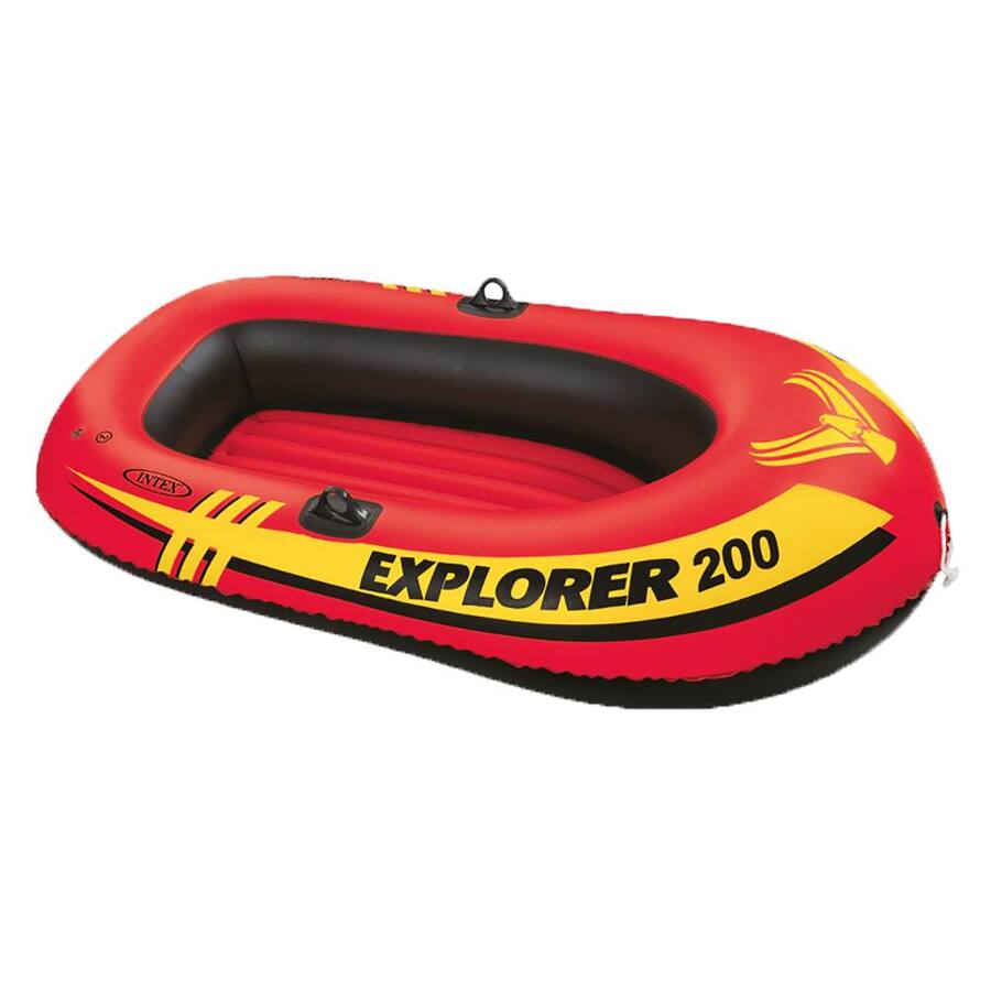 Best Explorer Raft Intex Explorer 200 Inflatable 2 Person River Boat Raft Set with 2 Oars ...