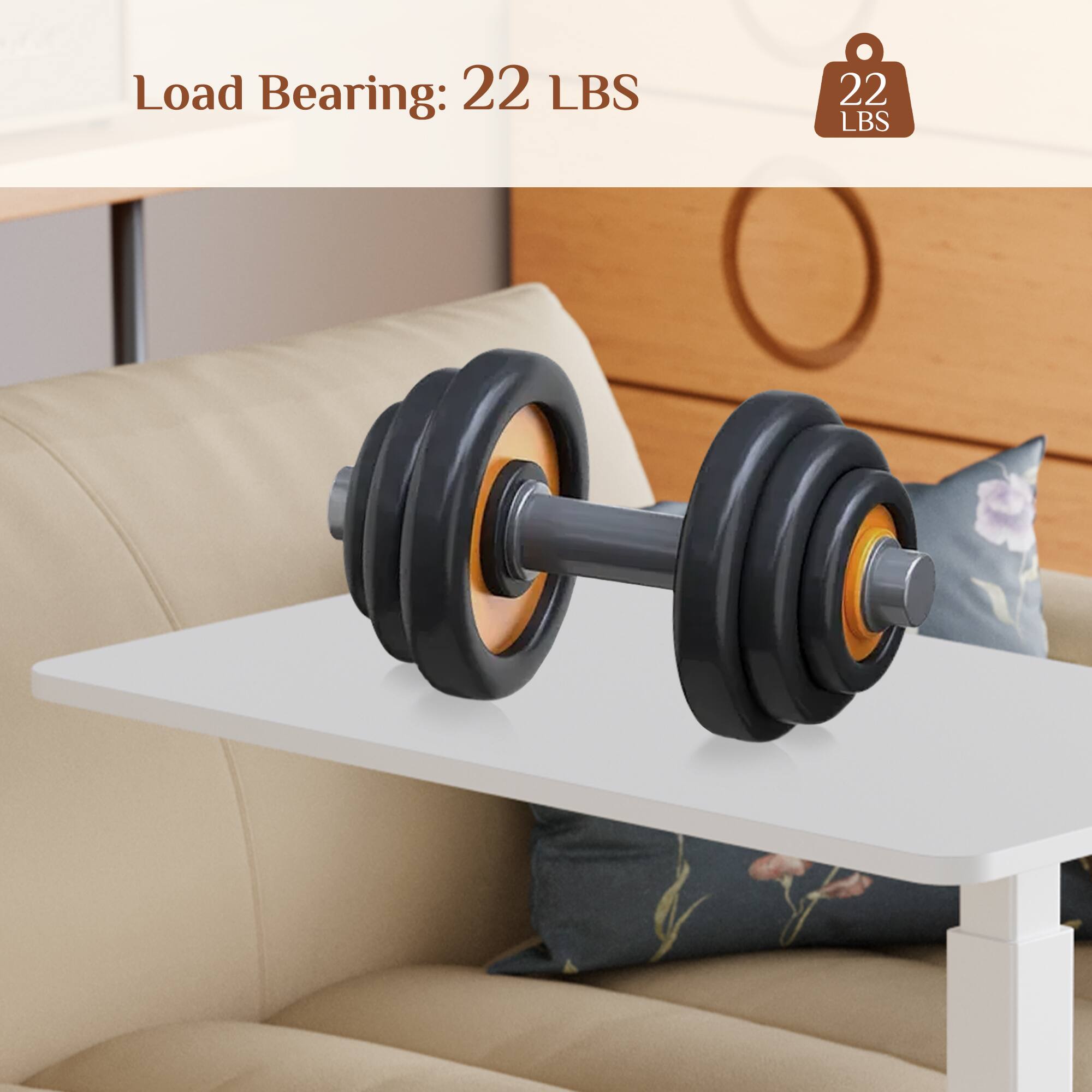 Load Bearing: 22 LBS