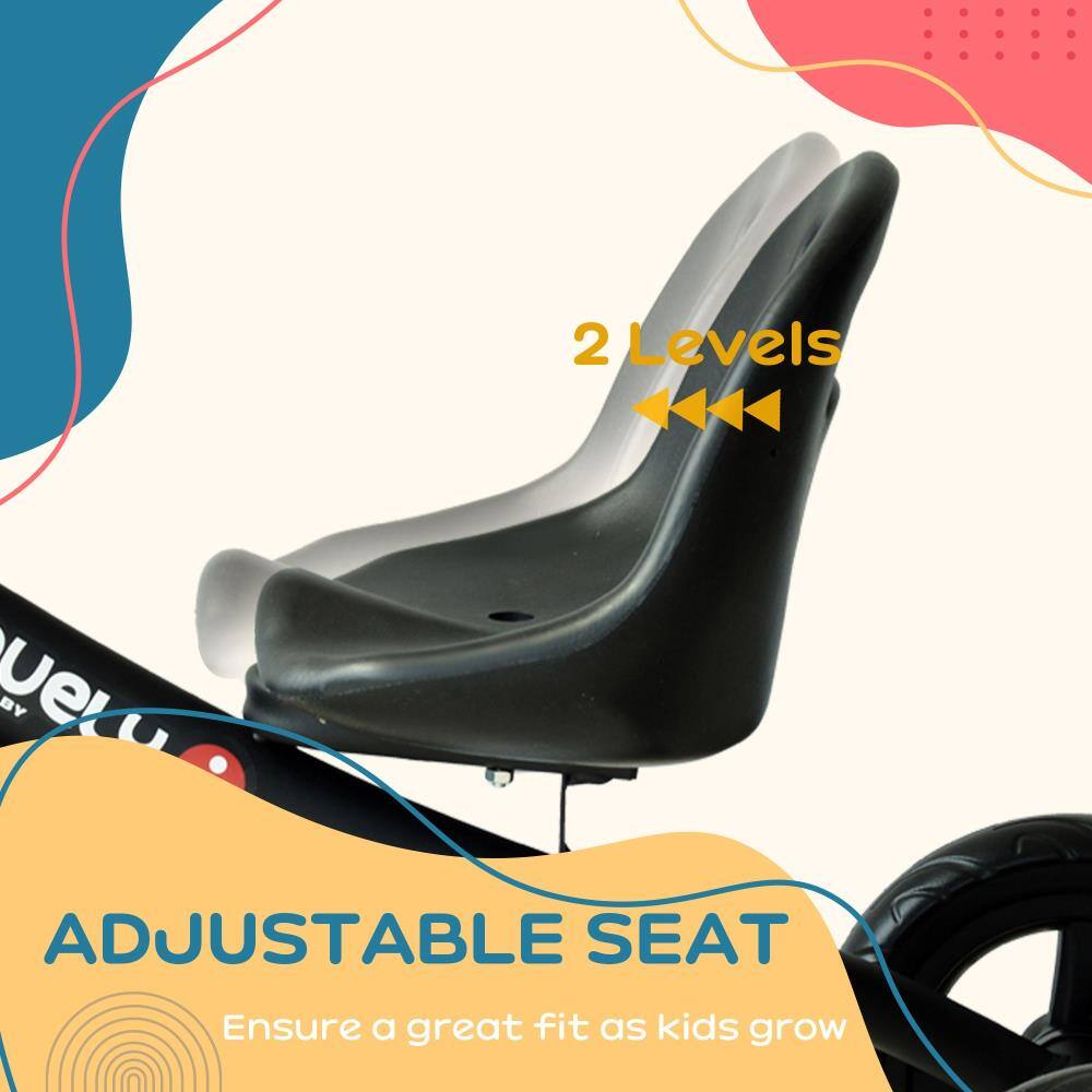 2 Levels  
Adjustable Seat  
Ensure a great fit as kids grow