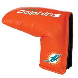 Team Golf - Miami Dolphins Tour Blade Putter Cover - Multicolor