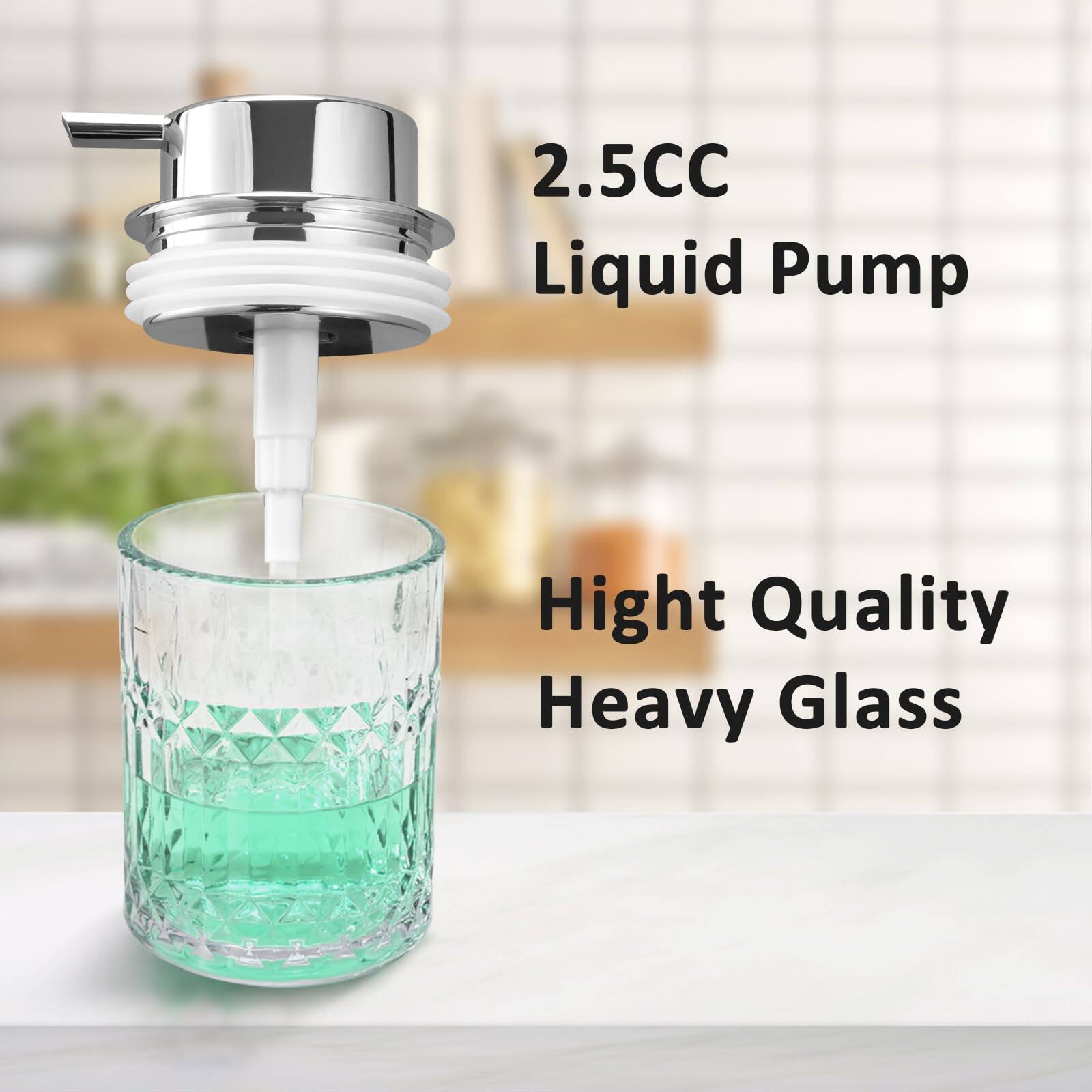 2.5CC Liquid Pump  
High Quality Heavy Glass
