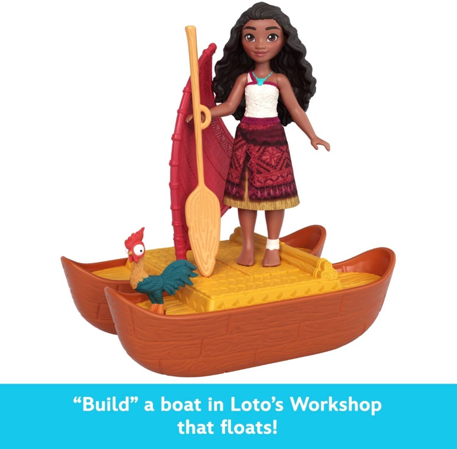 "Build" a boat in Loto's Workshop that floats!