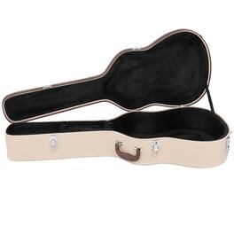 Winado - Portable 39" Microgroove Hard Shell Classical Guitar Case With Keys