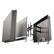 Alt View 4. Storm Shell - XL Weatherproof 55" Outdoor TV and Soundbar Enclosure - Black.