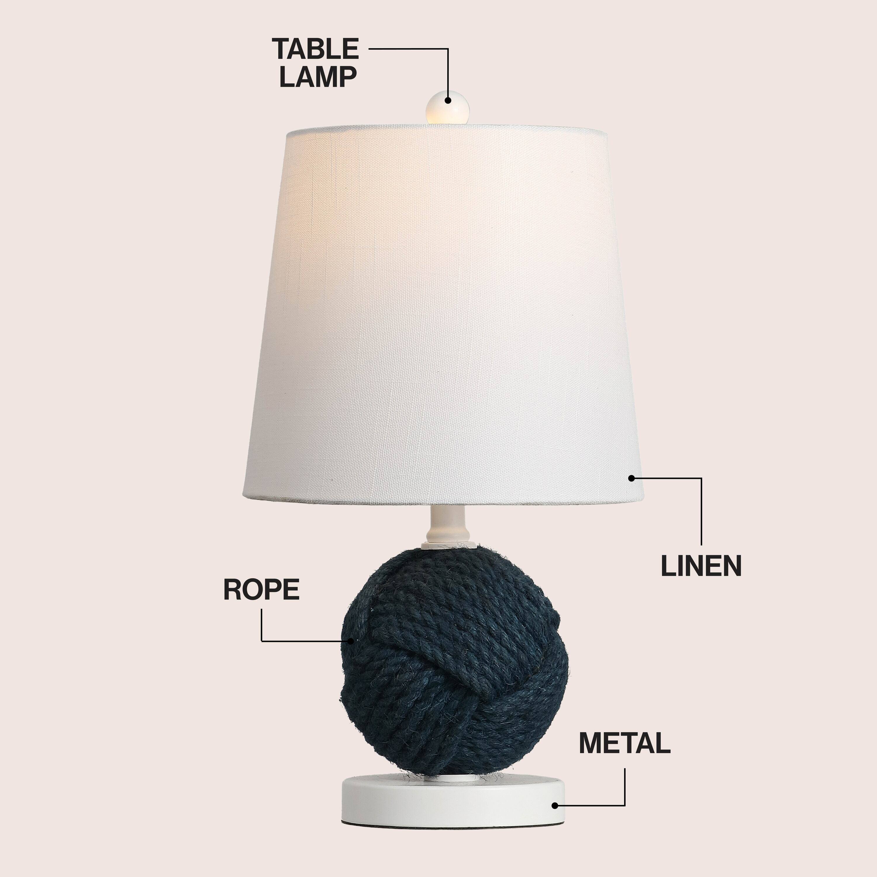 TABLE LAMP  
ROPE  
LINEN  
METAL