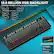 16.8 MILLION RGB BACKLIGHT
Easily Adjust Backlight with Shortcut Keys or Software/Knob
- FN + V: switch 19 lighting effects or turn off the backlight
- FN + Tab: switch lighting colors
- FN + I: lighting brightness+
- FN + I: lighting brightness-
- FN + : lighting speed+
- FN + -: lighting speed-
Side-light Adjustment
- FN + Right Shift: Switch side-light effect
- FN + /?: Switch side-light color
- FN + Right Alt: Switch side-light brightness