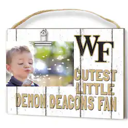 Jardine - Wake Forest Demon Deacons 8'' x 10'' Cutest Little Weathered Logo Clip Photo Frame - White