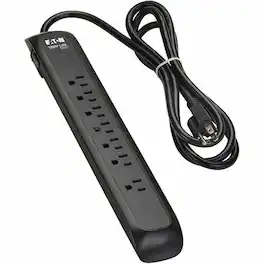 Tripp Lite - series Protect It! TLP76B 7-Outlets Surge Suppressor/Protector - Household Electronic, Computer, Printer - Black