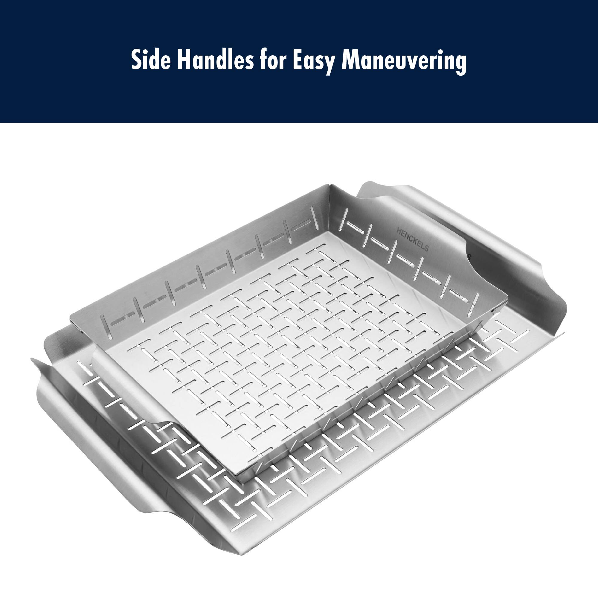 Side Handles for Easy Maneuvering

HENCKELS