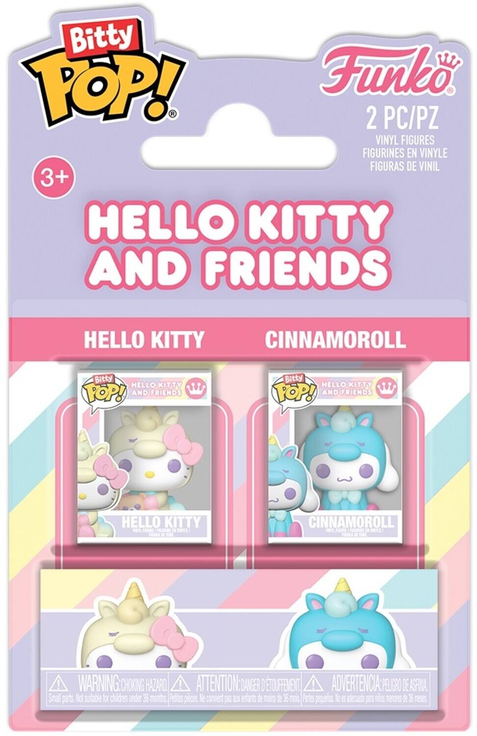 Funko Bitty POP: Sanrio 2-Pack - Hello Kitty & Cinnamoroll - COLLECTIBLES