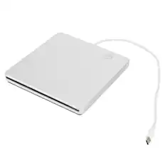 Front. Topteng - Type-C External Blu-ray DVD Combo Drive - Plays Blu-ray & DVDs, Burns DVDs/CDs, with Touch Buttons for Mac/Windows - Silver.