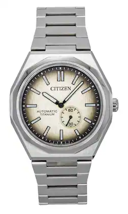 Citizen - Zenshin 60 Super Titanium Dial Automatic NK5020-58P 100M Men's Watch - Copper