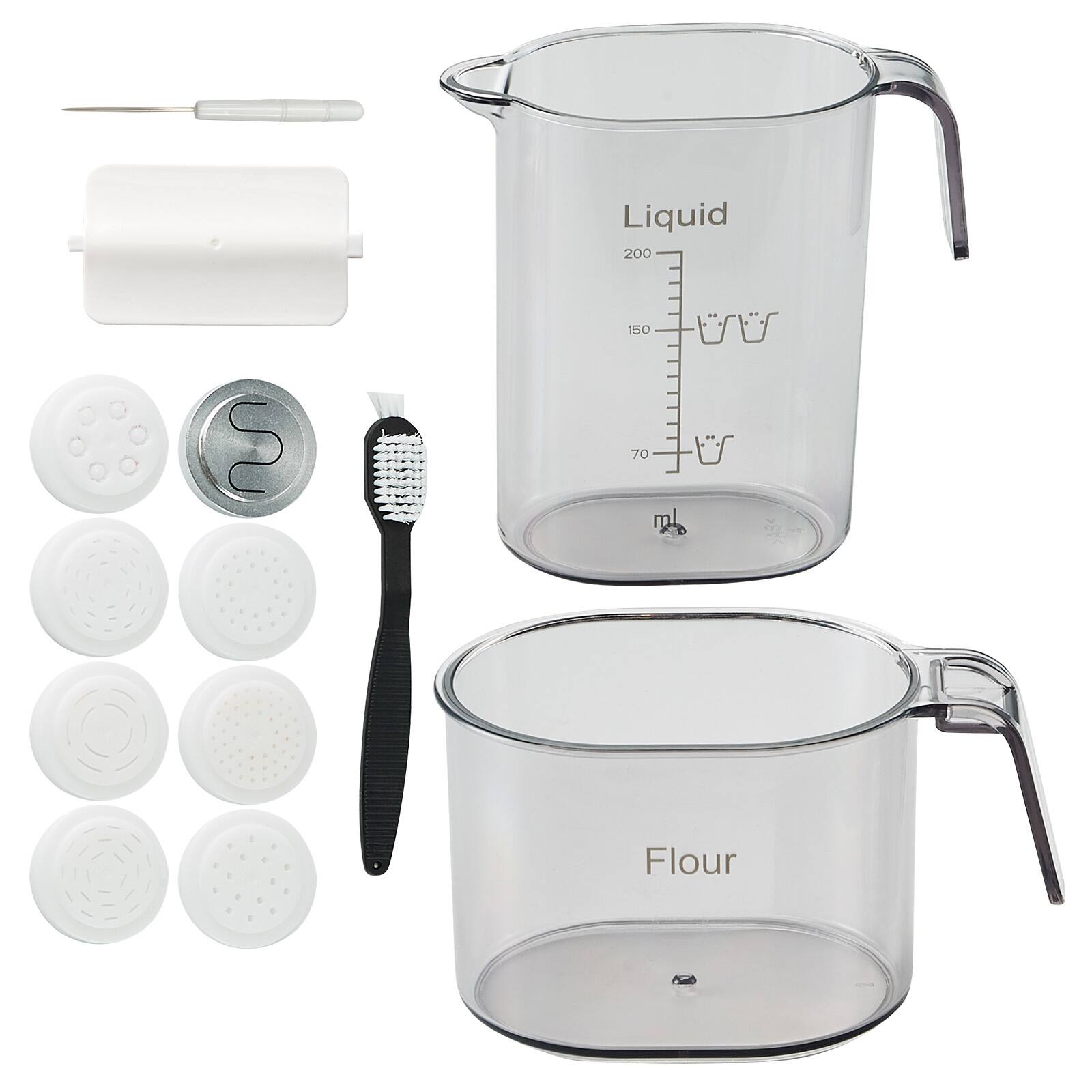 Liquid  
200  
150  
70  
ml  

Flour