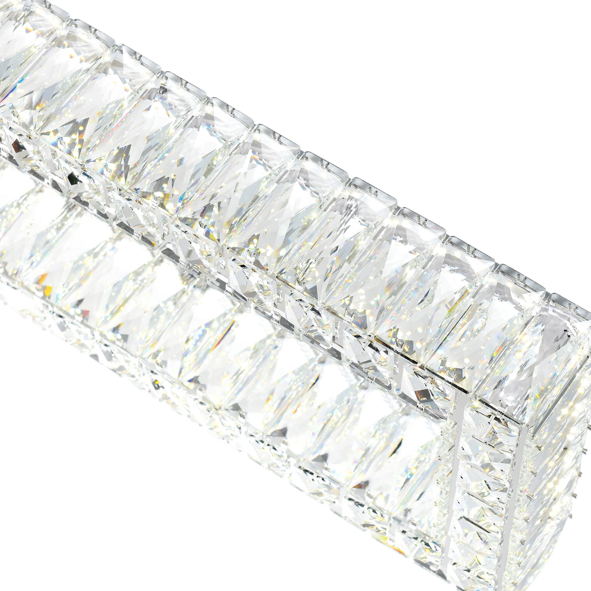 Alt View 1. CWI Lighting - Felicity LED Chandelier With Chrome Finish - Chrome.