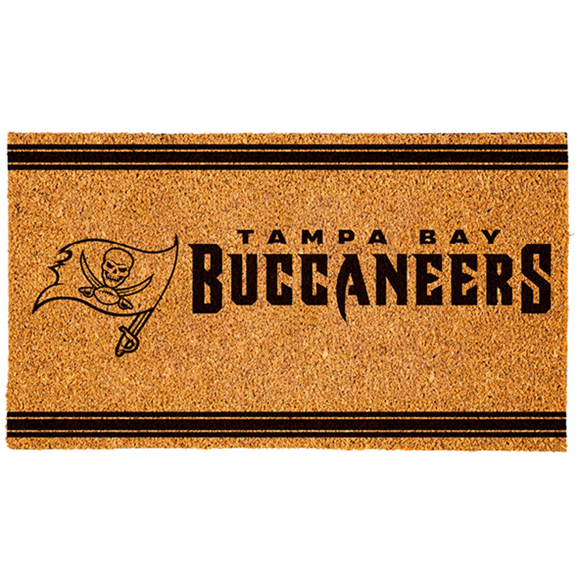 Evergreen Enterprises - Tampa Bay Buccaneers 16" x 28" Logo Turf Mat - Multicolor