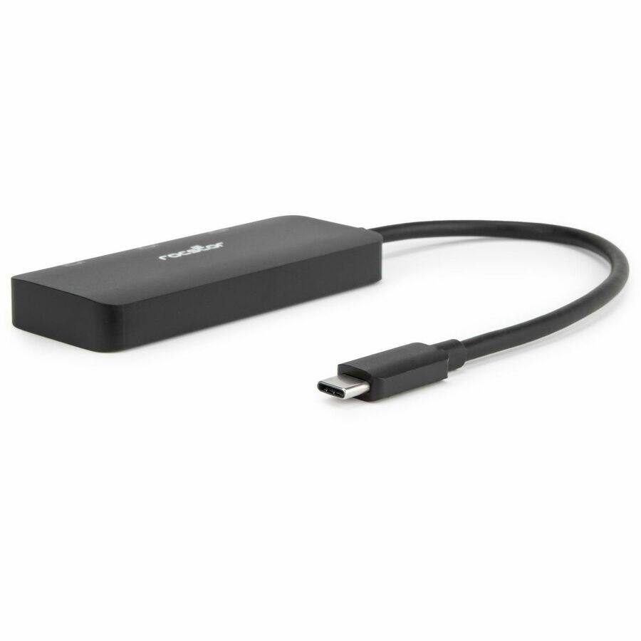 Alt View 7. Rocstor - Rocstor Type-C to Triple DisplayPort Adapter with DP1.4 Alt Mode - 1 x USB Type C - Male - 3 x DisplayPort 1.4 Digital.
