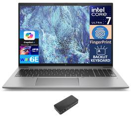 HP - ZBook Firefly 16 G11 Laptop 16.0 WUXGA (Intel Ultra 7 155U, 32GB DDR5, 2TB PCIe SSD, Win 11 Pro) - Silver