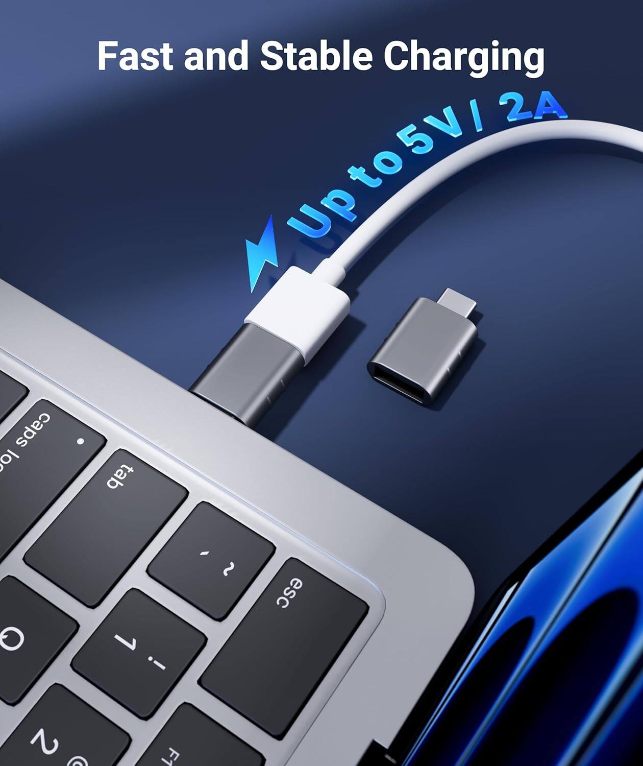Fast and Stable Charging  
Up to 5V / 2A