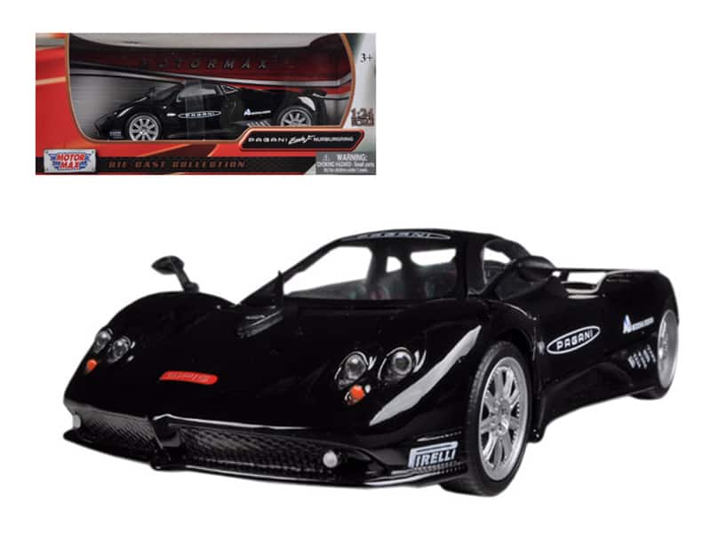 Pagani Zonda F Nurburgring Black 1/24 Diecast Car Model by Motormax price history on PriceWatchPro