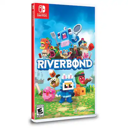 NINTENDO SWITCH
RIVERBOND
EVERYONE 10+ ESRB
COCOCUMBER - E10+ (Everyone 10+)