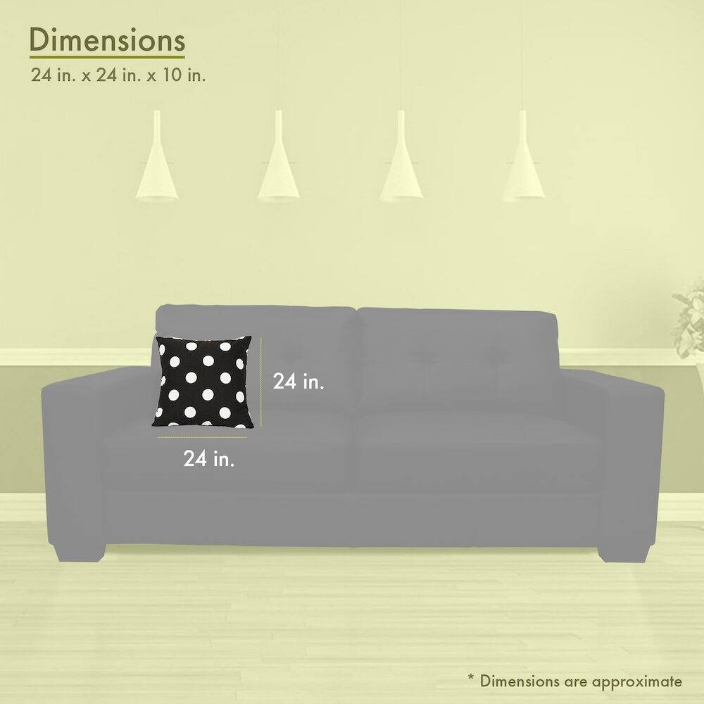 Dimensions  
24 in. x 24 in. x 10 in.  

24 in.  
24 in.  

*Dimensions are approximate