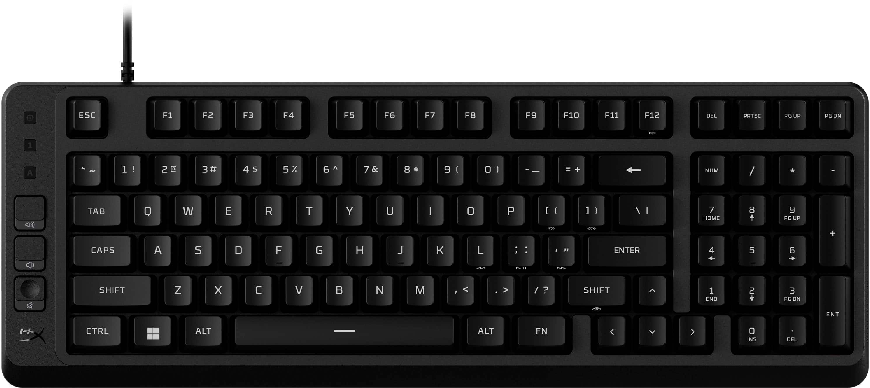HyperX Eve 1800 Compact Wired Membrane Gaming Keyboard with RGB