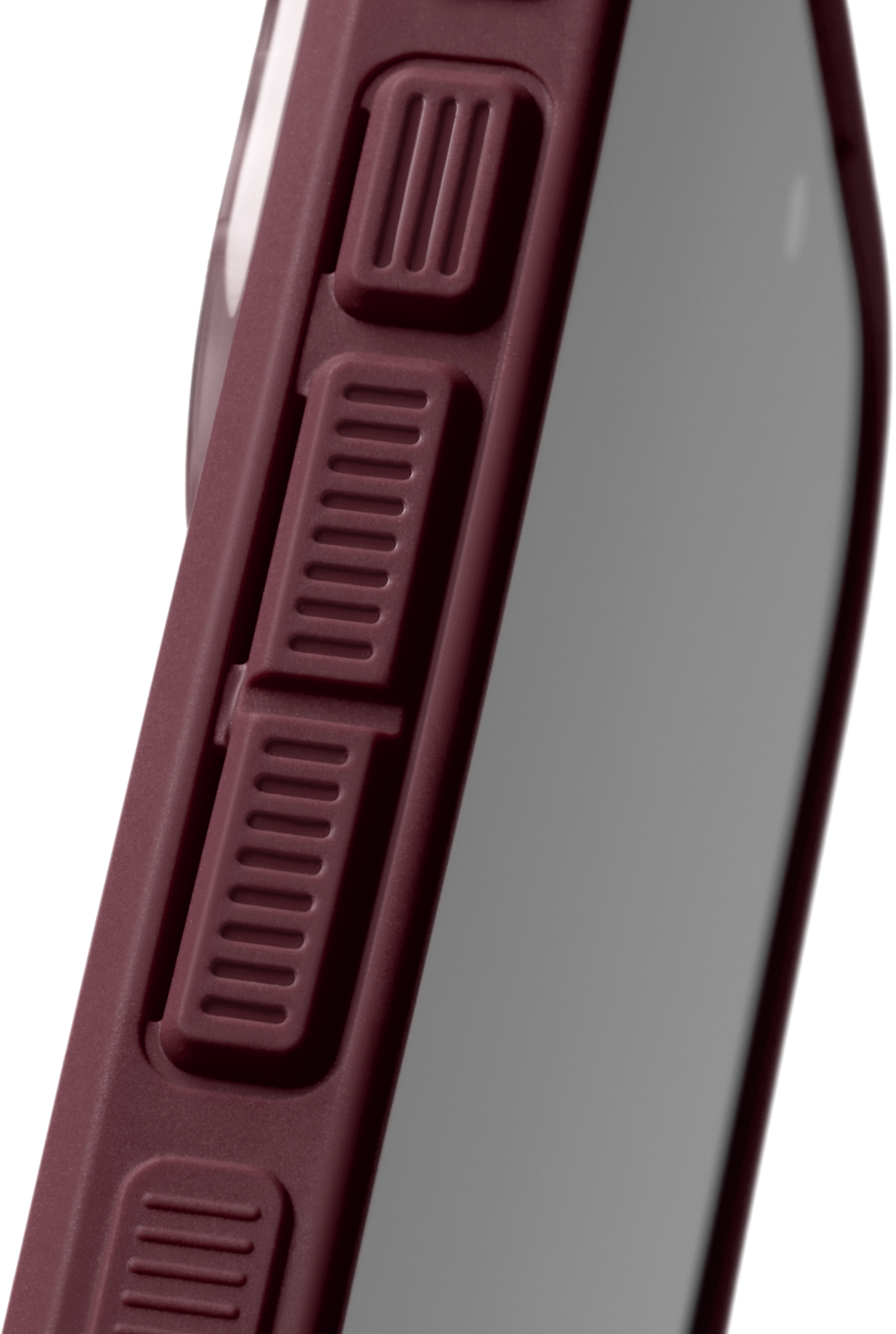 Alt View 1. dbrand - Ghost Case with MagSafe for Apple iPhone 18 Pro / iPhone 17 Pro - Burgundy.