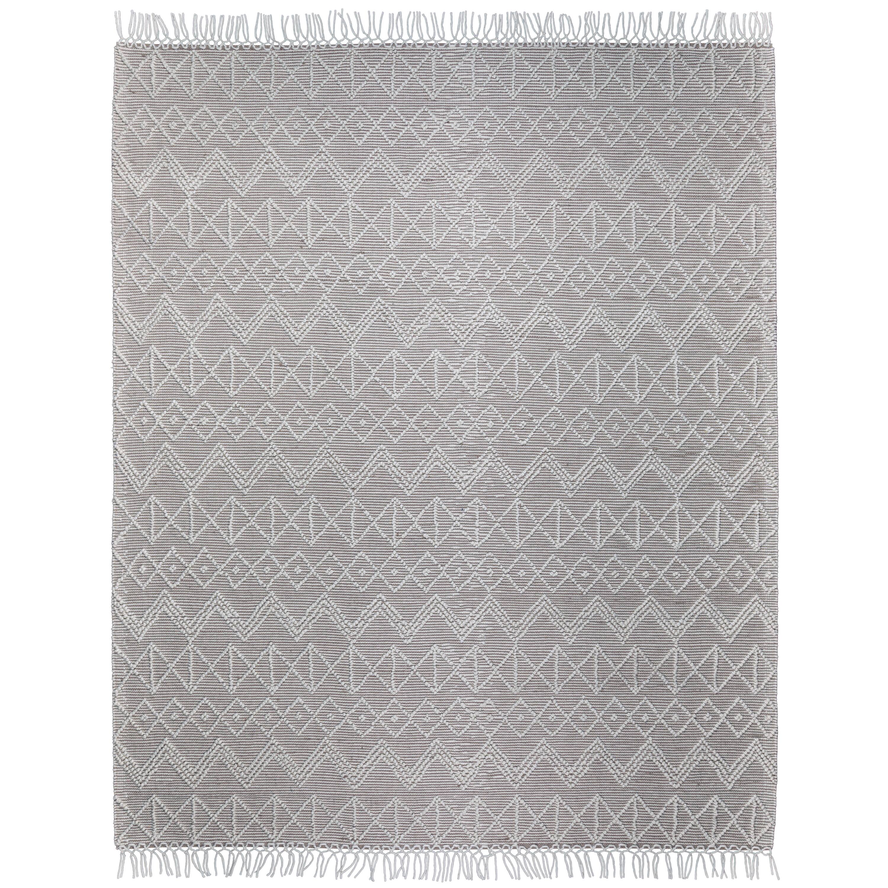 Angle. Simpli Home - Orton 8 x 10 Area Rug - Ivory,Taupe.