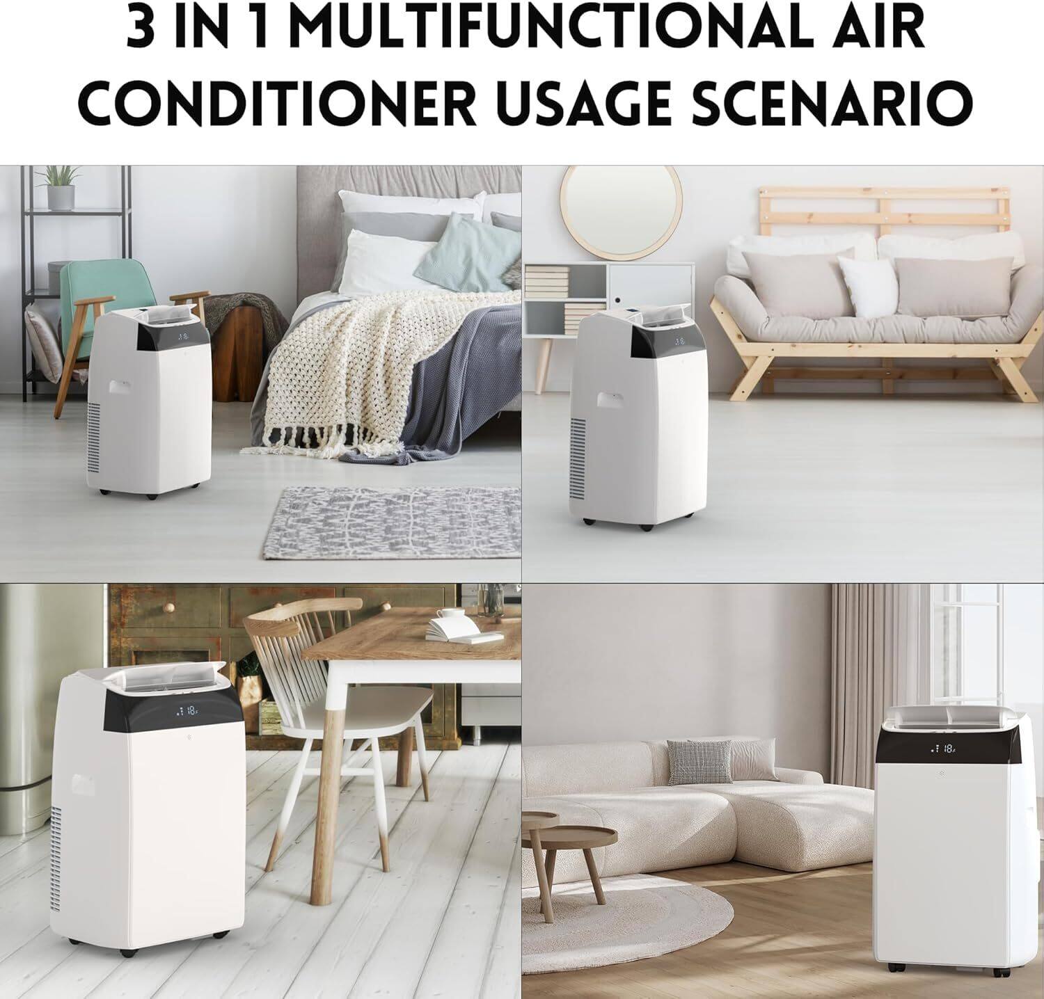 3 IN 1 MULTIFUNCTIONAL AIR CONDITIONER USAGE SCENARIO