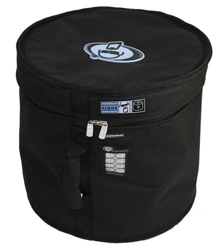 Angle. Protection Racket - Protection Racket 2014 14" x 14" Floor Tom Case - Black.