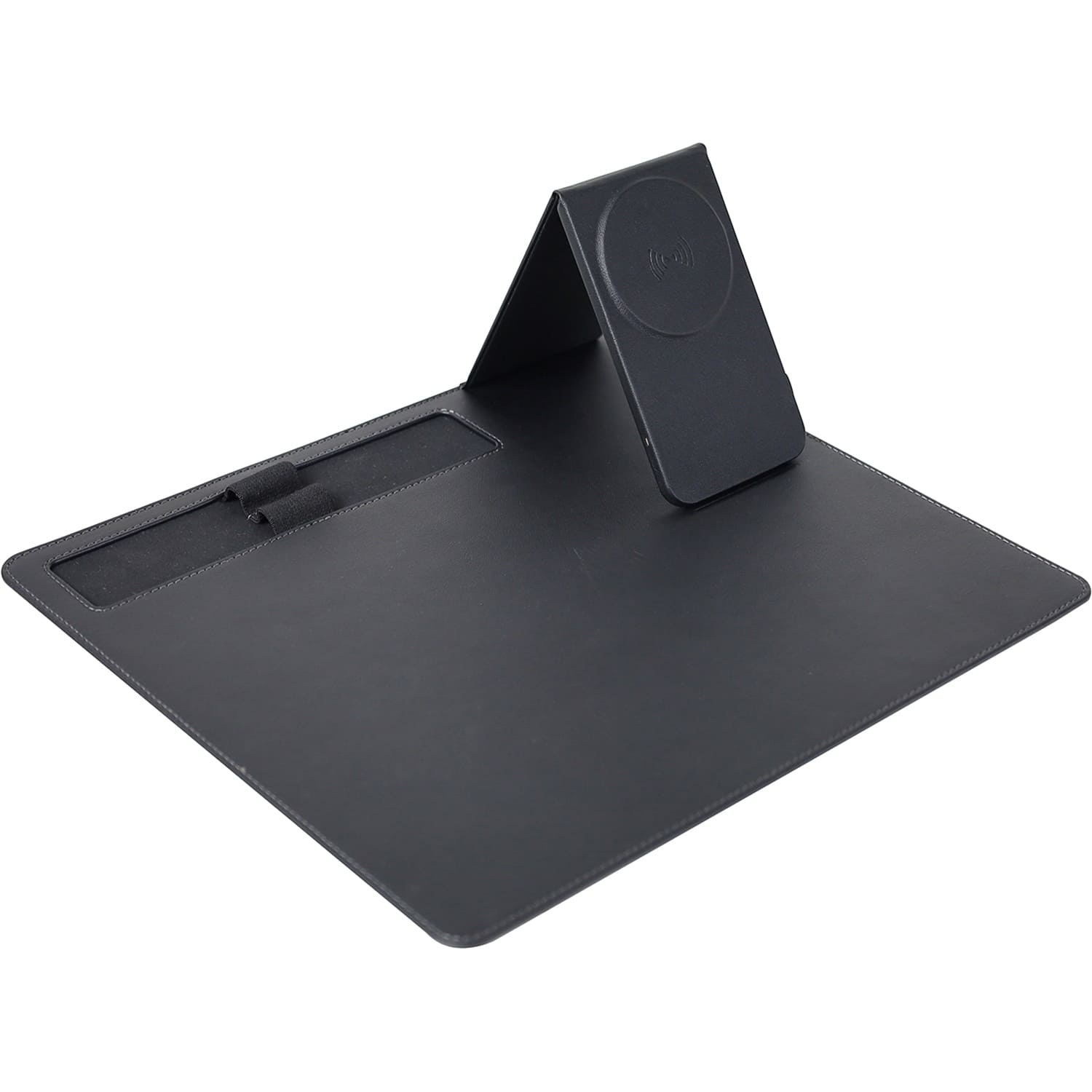Alt View 11. SaharaCase - Office Mouse Pad with Wireless Charging - Black.